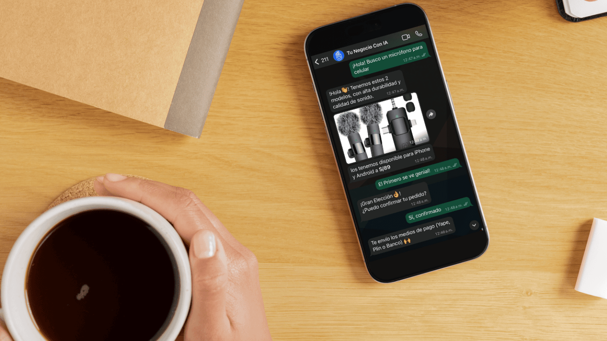 Vista previa del dashboard de Manito